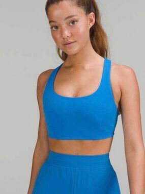 LULULEMON Wunder Train Sports Bra Poolside 10